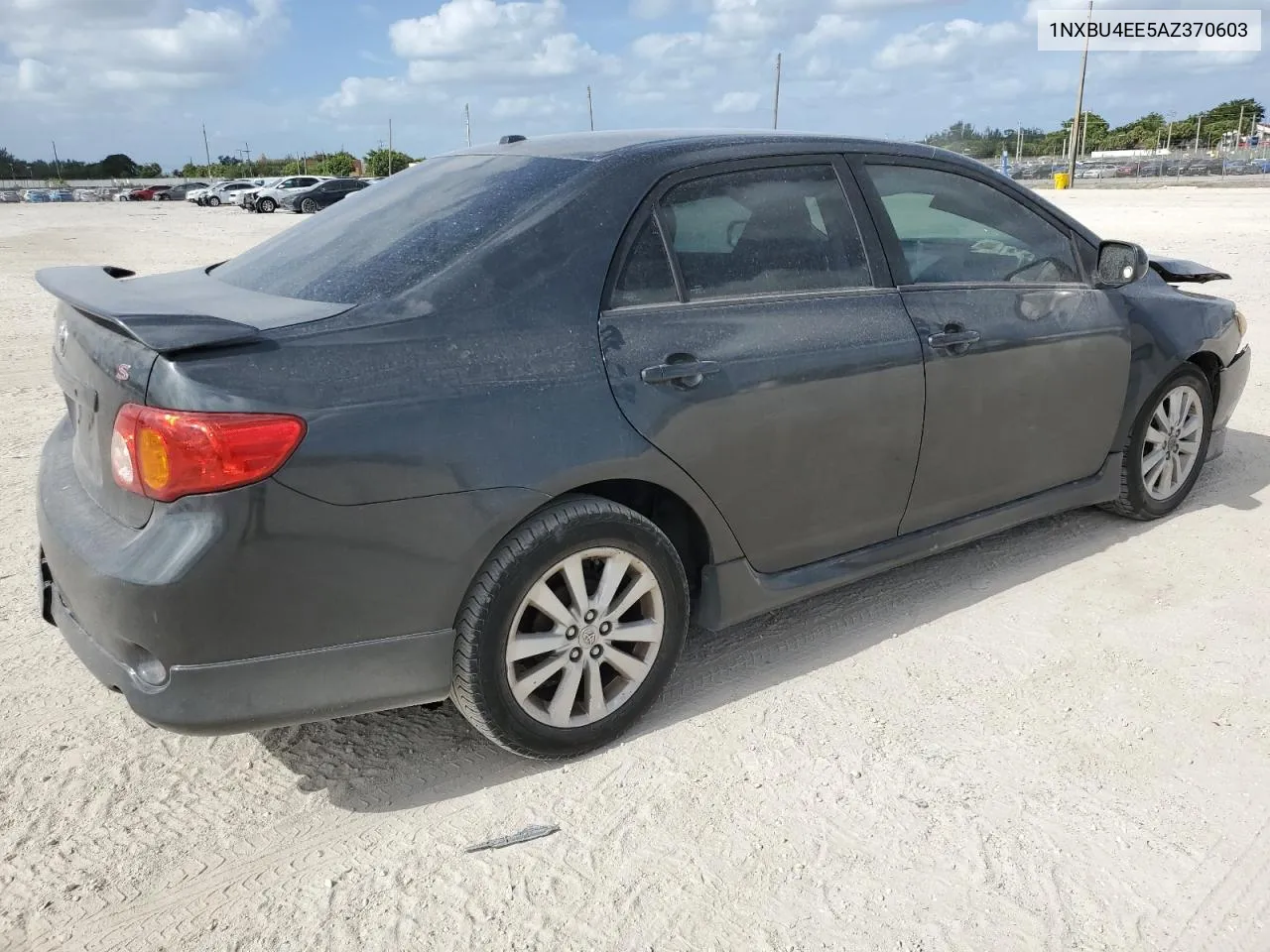 2010 Toyota Corolla Base VIN: 1NXBU4EE5AZ370603 Lot: 80768334