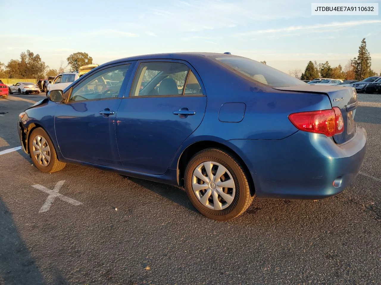 2010 Toyota Corolla Base VIN: JTDBU4EE7A9110632 Lot: 80777974