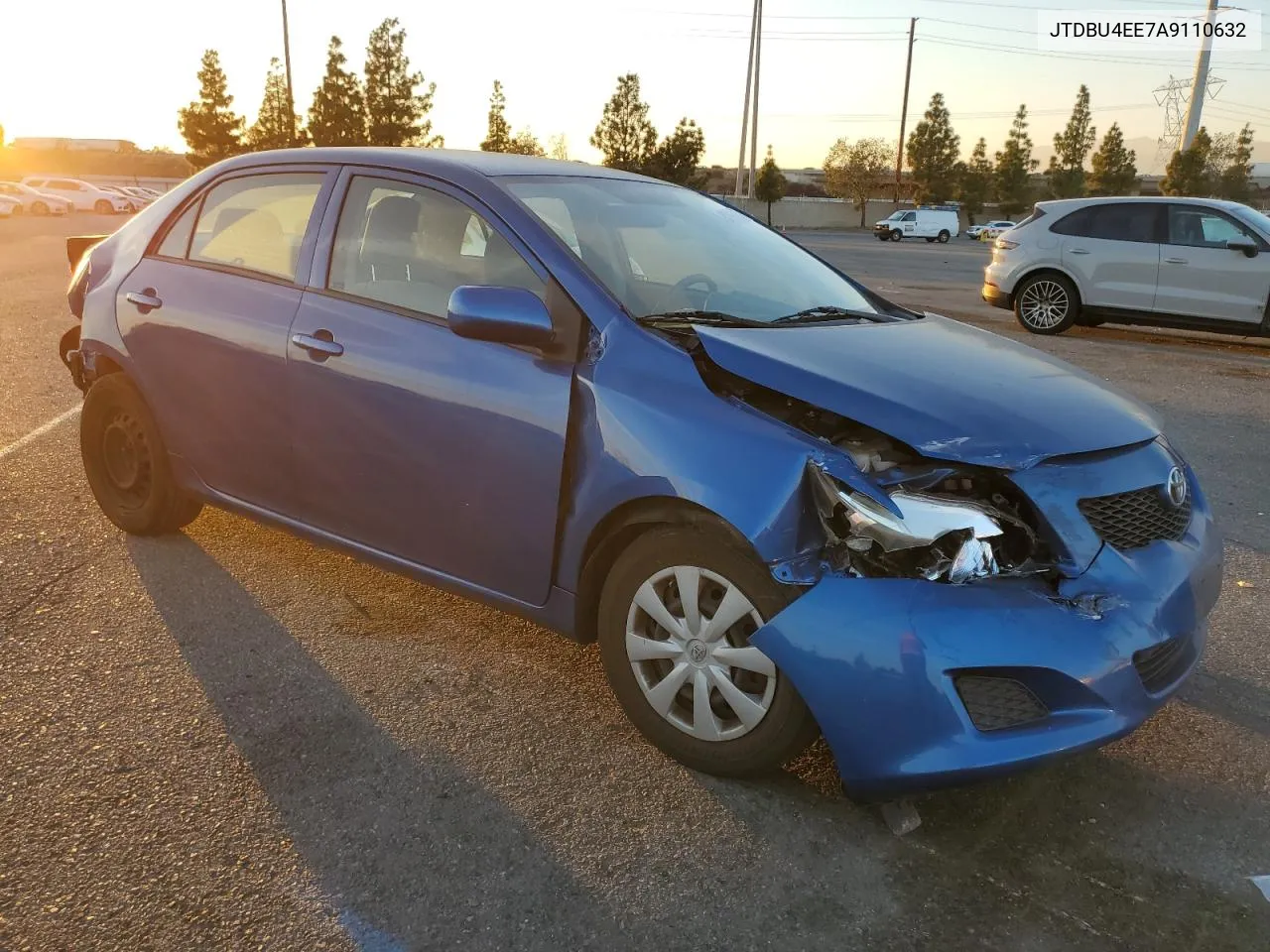 2010 Toyota Corolla Base VIN: JTDBU4EE7A9110632 Lot: 80777974