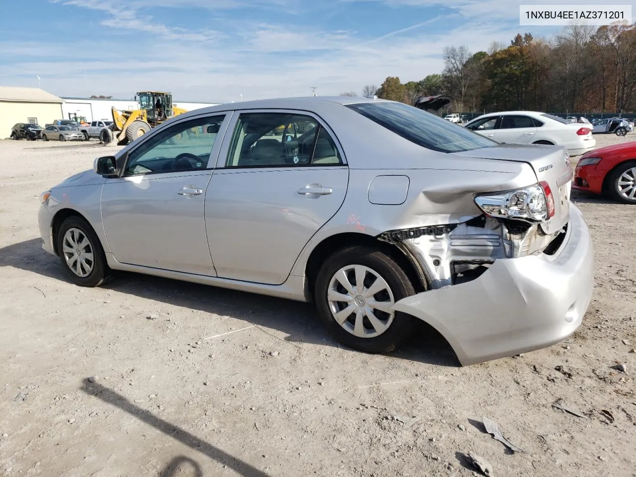 2010 Toyota Corolla Base VIN: 1NXBU4EE1AZ371201 Lot: 81256284