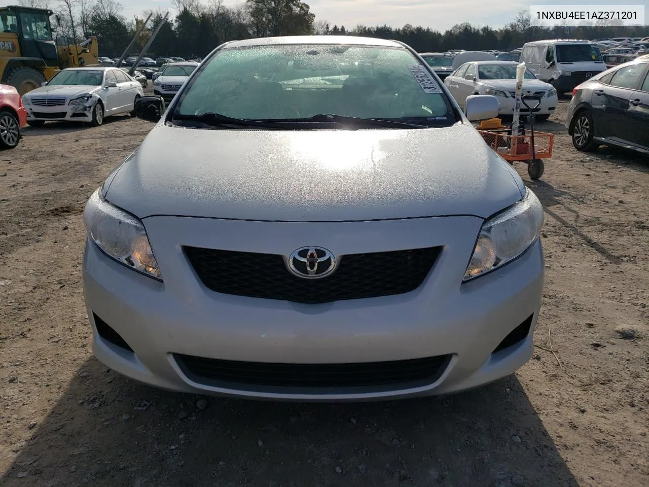 2010 Toyota Corolla Base VIN: 1NXBU4EE1AZ371201 Lot: 81256284