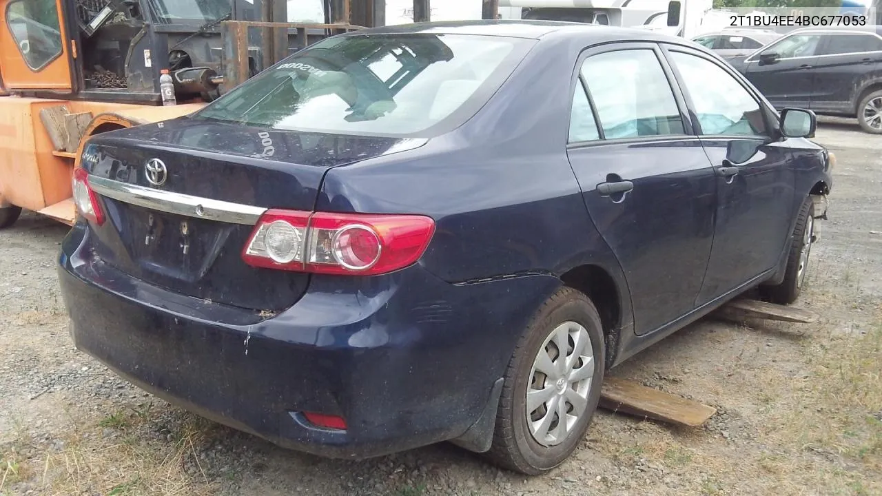 2011 Toyota Corolla Base VIN: 2T1BU4EE4BC677053 Lot: 40255893