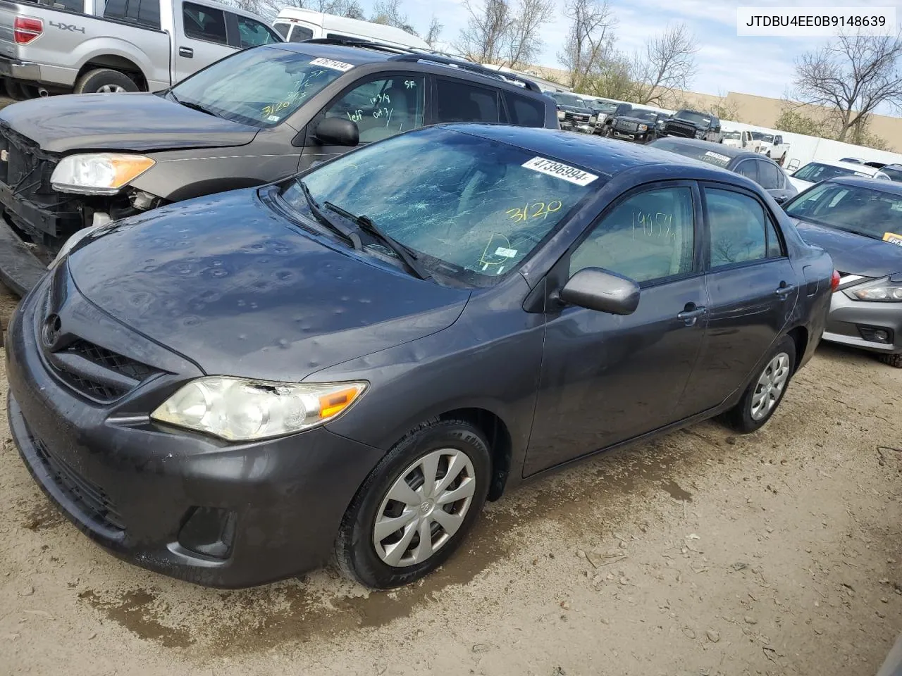 JTDBU4EE0B9148639 2011 Toyota Corolla Base