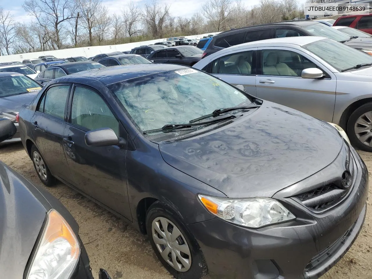 2011 Toyota Corolla Base VIN: JTDBU4EE0B9148639 Lot: 47396994