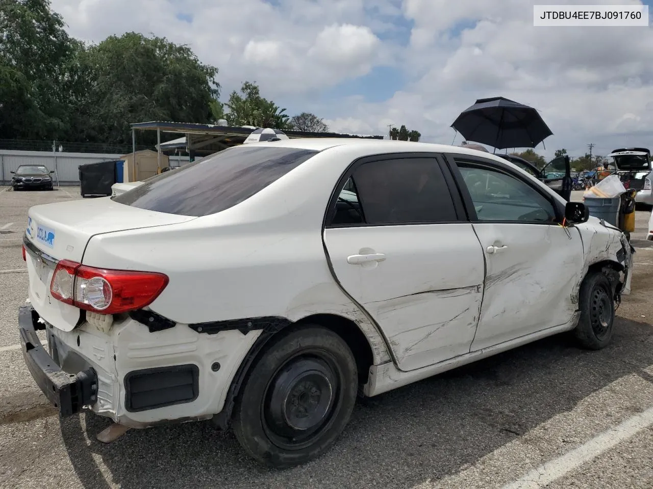 JTDBU4EE7BJ091760 2011 Toyota Corolla Base