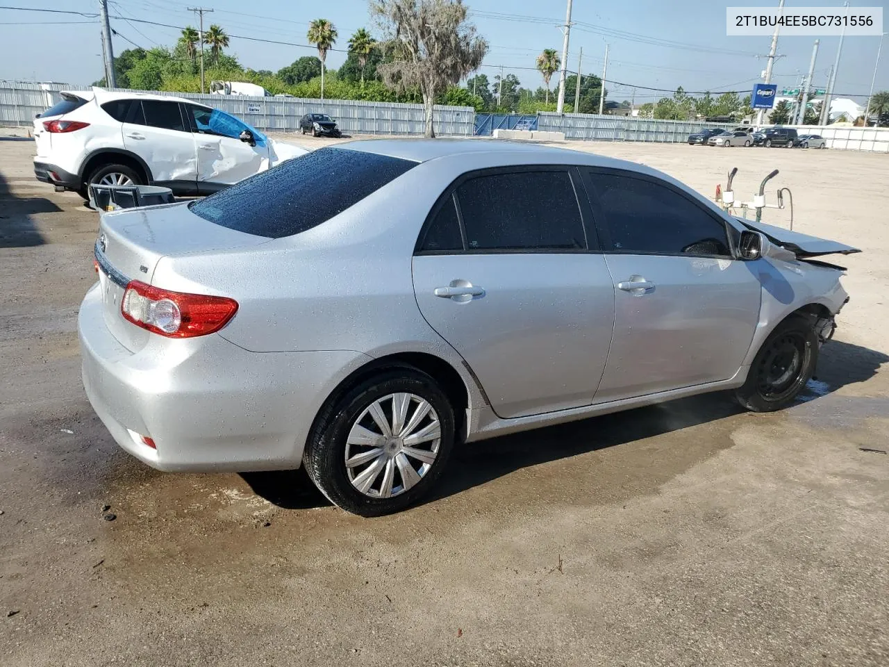 2011 Toyota Corolla Base VIN: 2T1BU4EE5BC731556 Lot: 52849194