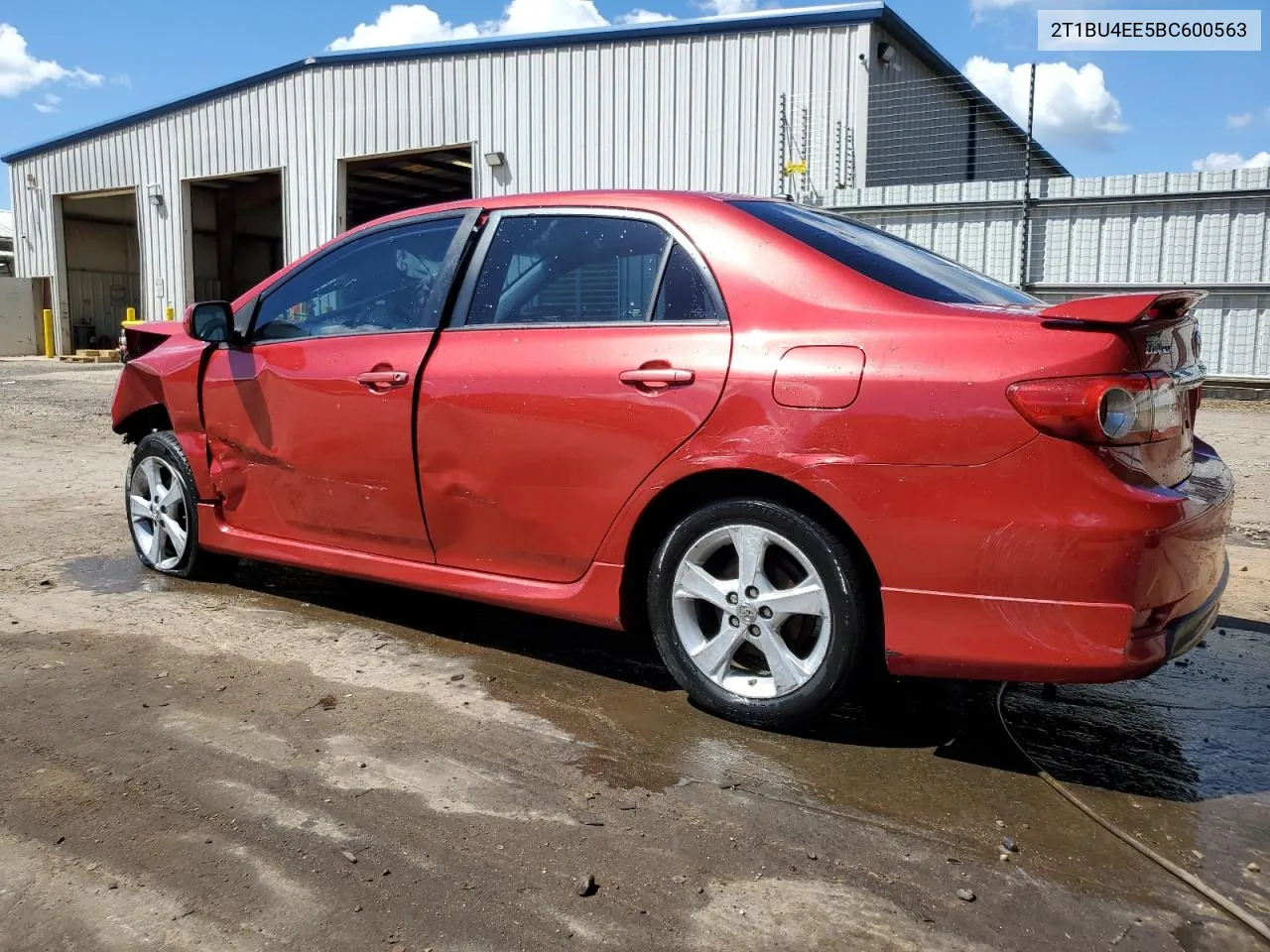 2011 Toyota Corolla Base VIN: 2T1BU4EE5BC600563 Lot: 53049884