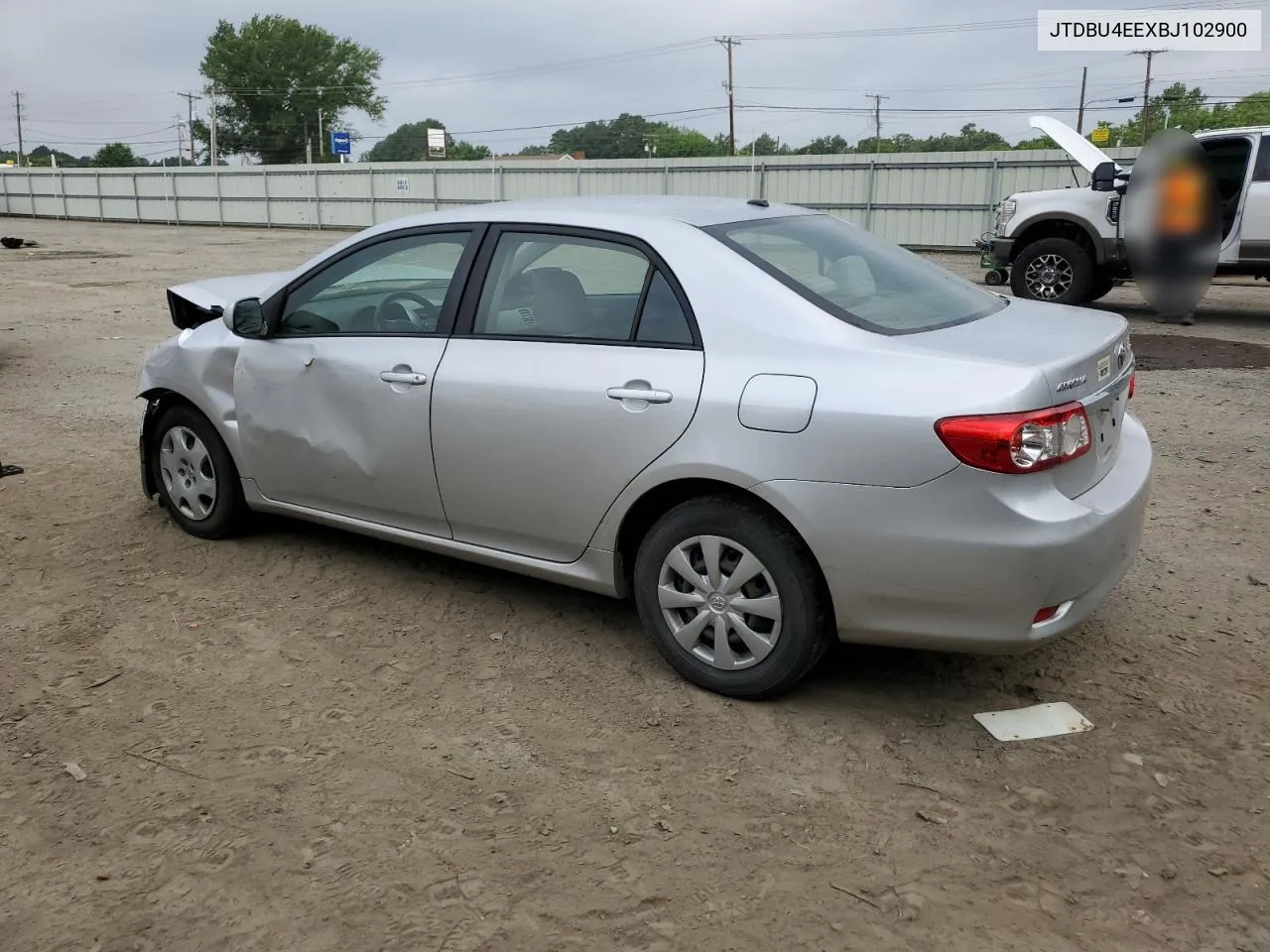 JTDBU4EEXBJ102900 2011 Toyota Corolla Base