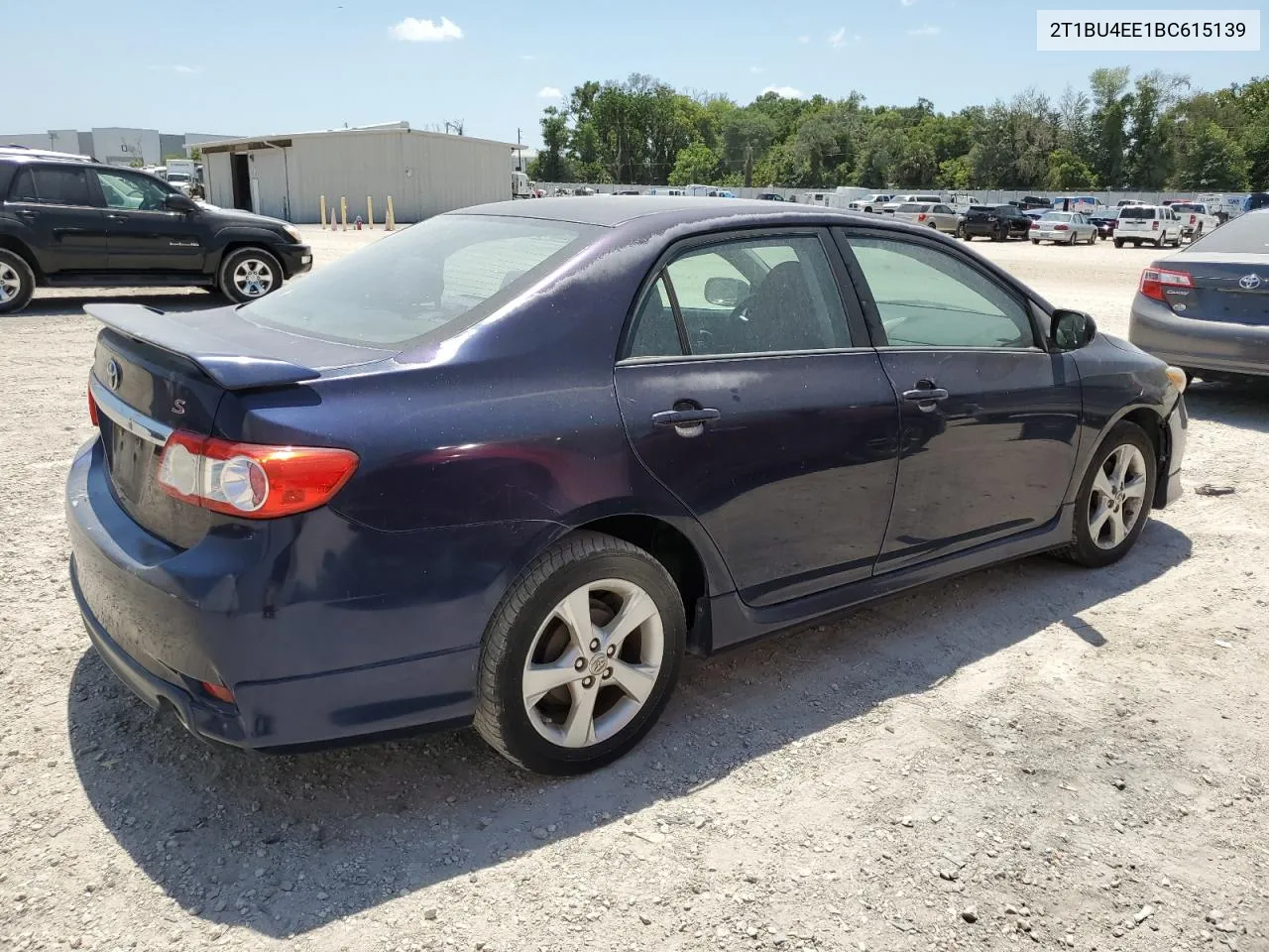 2011 Toyota Corolla Base VIN: 2T1BU4EE1BC615139 Lot: 54369724