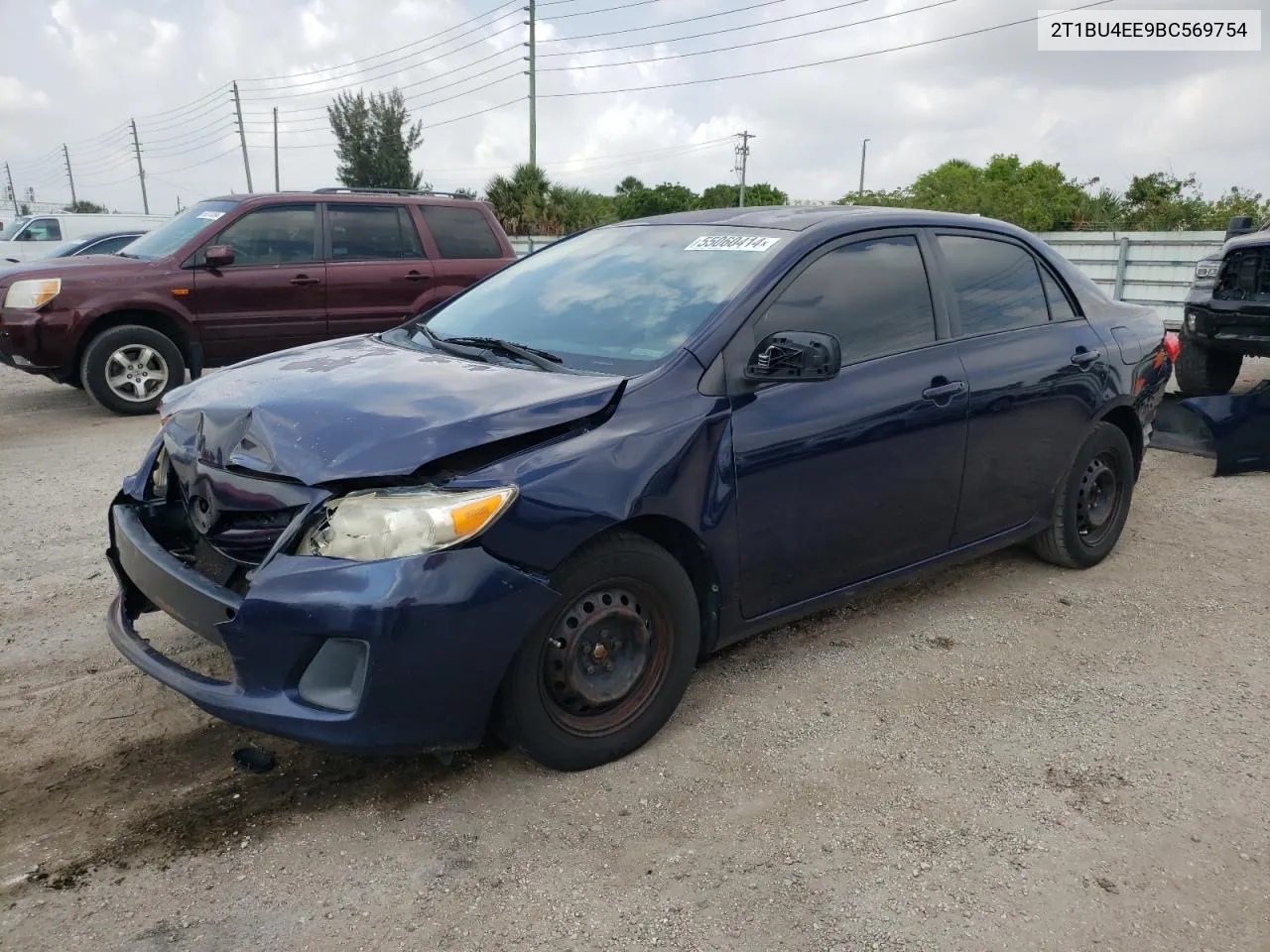 2T1BU4EE9BC569754 2011 Toyota Corolla Base