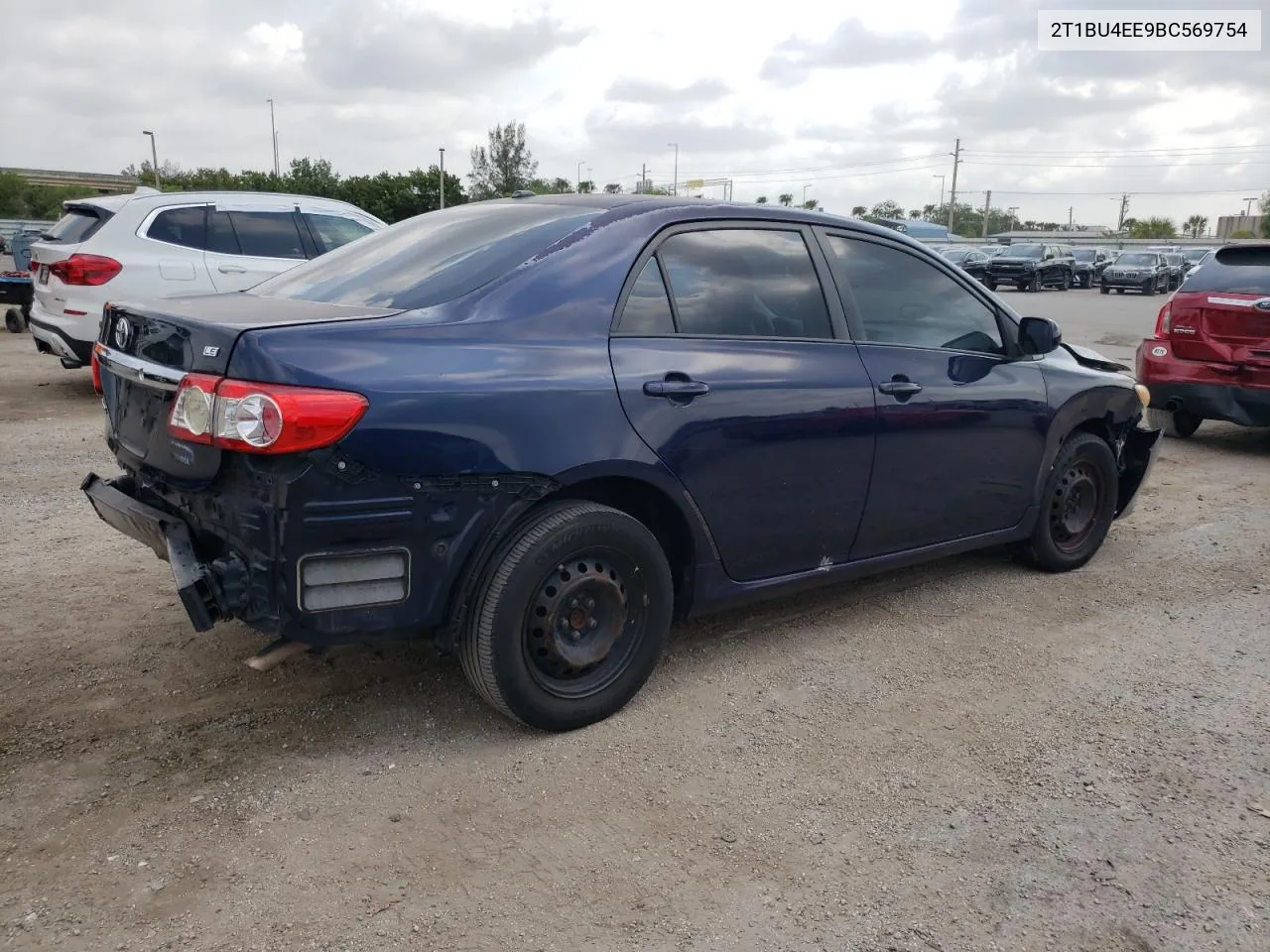 2T1BU4EE9BC569754 2011 Toyota Corolla Base