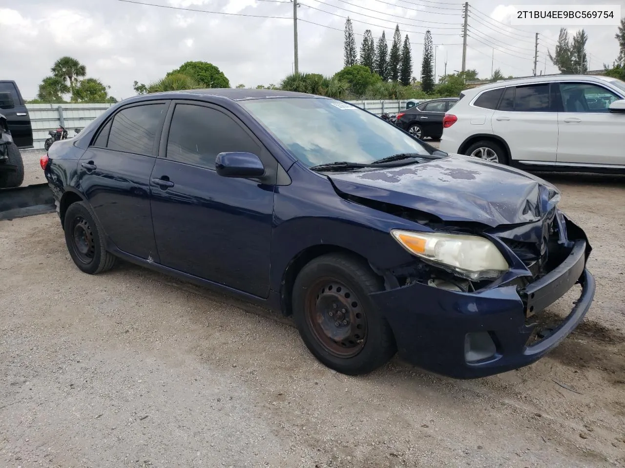 2T1BU4EE9BC569754 2011 Toyota Corolla Base