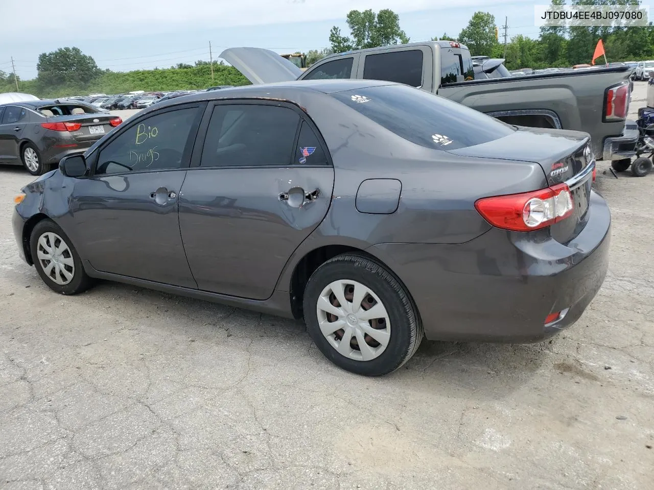 2011 Toyota Corolla Base VIN: JTDBU4EE4BJ097080 Lot: 57349604