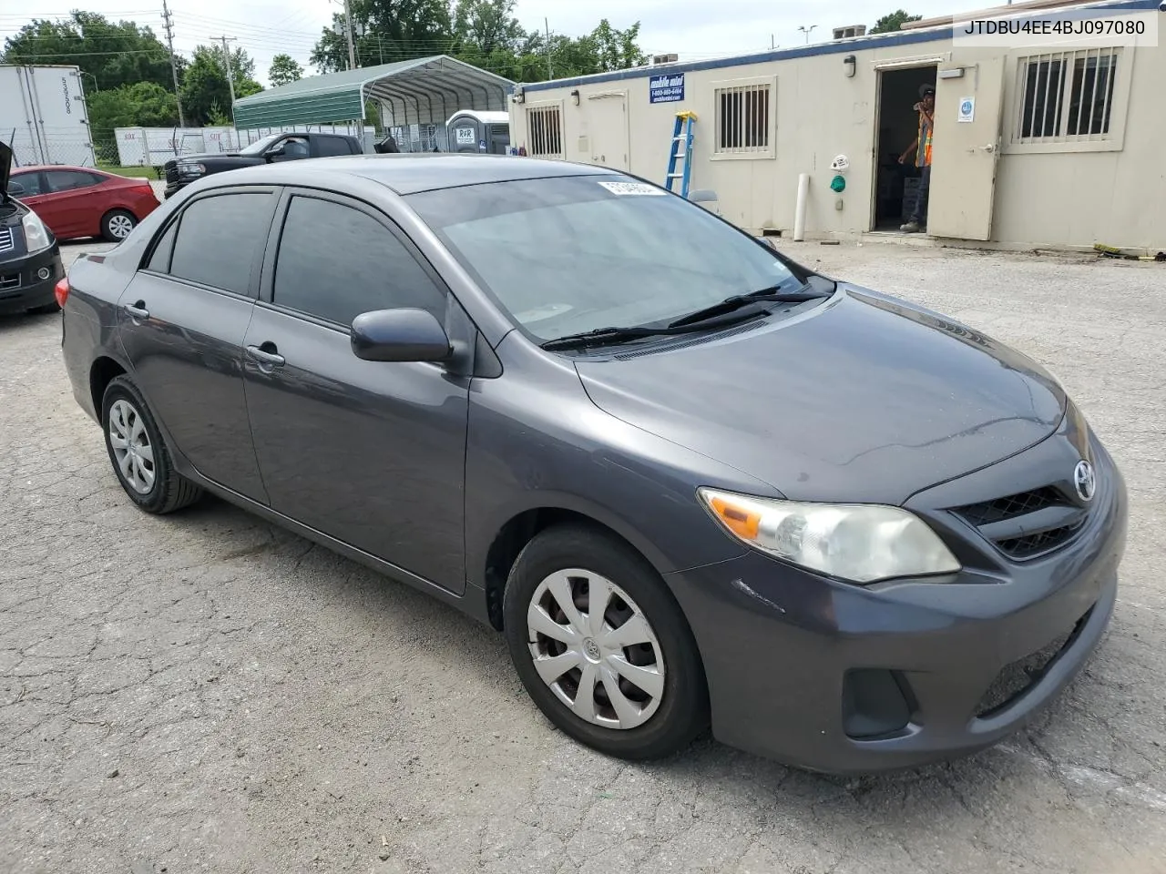 2011 Toyota Corolla Base VIN: JTDBU4EE4BJ097080 Lot: 57349604