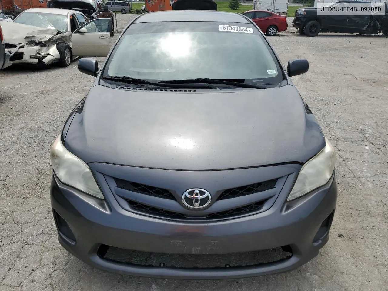 2011 Toyota Corolla Base VIN: JTDBU4EE4BJ097080 Lot: 57349604