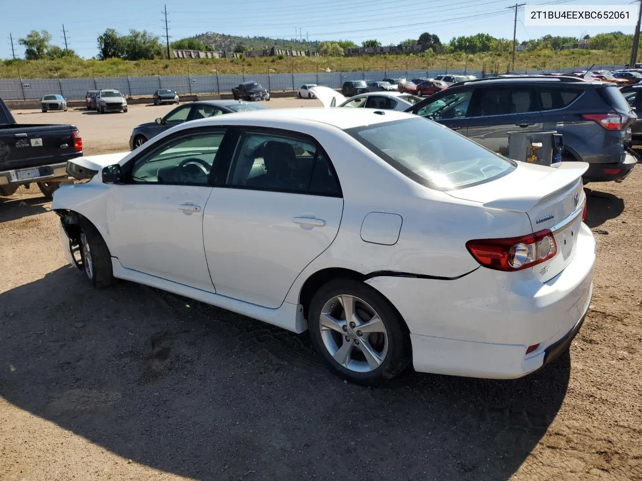 2011 Toyota Corolla Base VIN: 2T1BU4EEXBC652061 Lot: 58526624