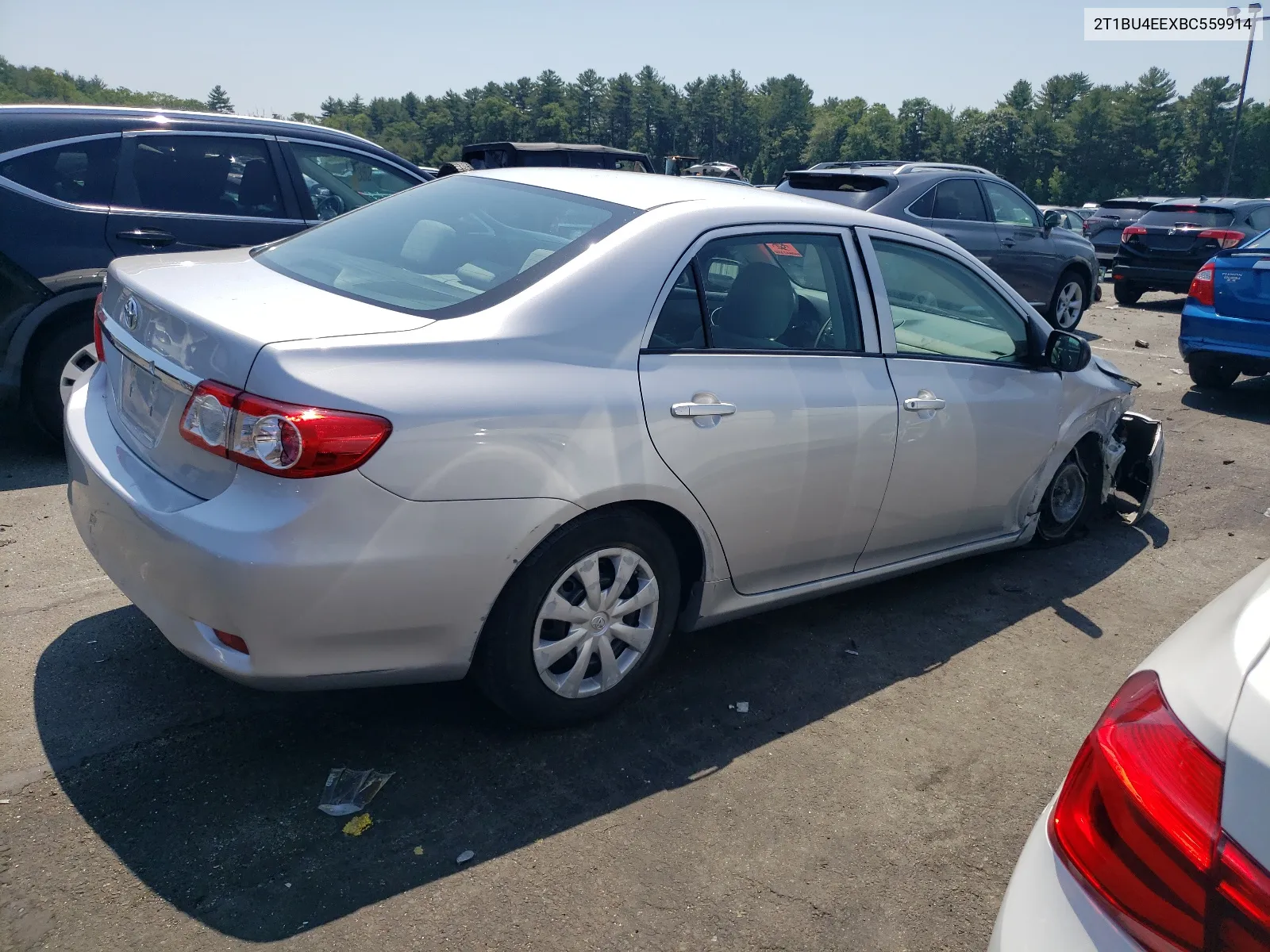 2T1BU4EEXBC559914 2011 Toyota Corolla Base