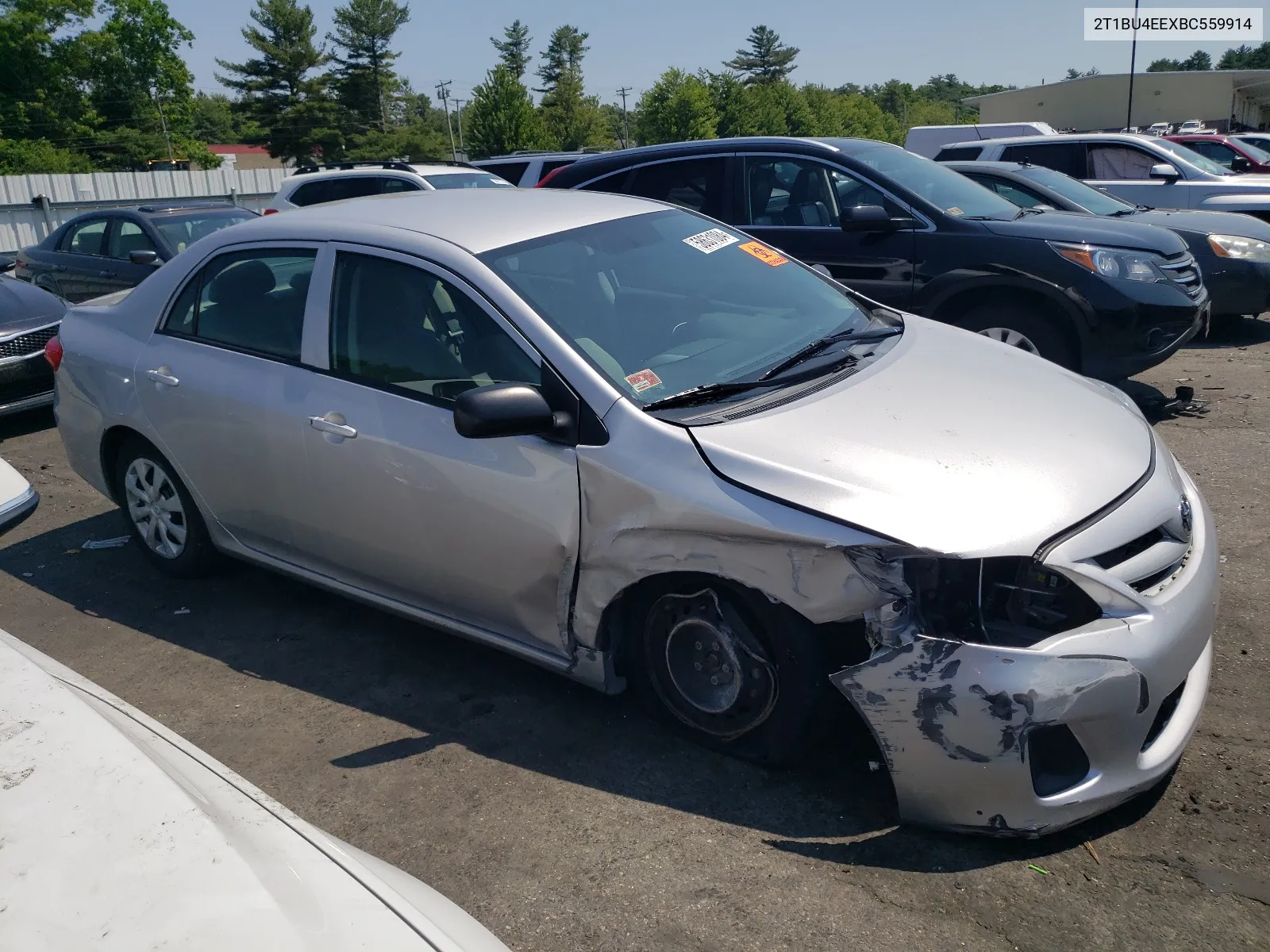 2011 Toyota Corolla Base VIN: 2T1BU4EEXBC559914 Lot: 58631084