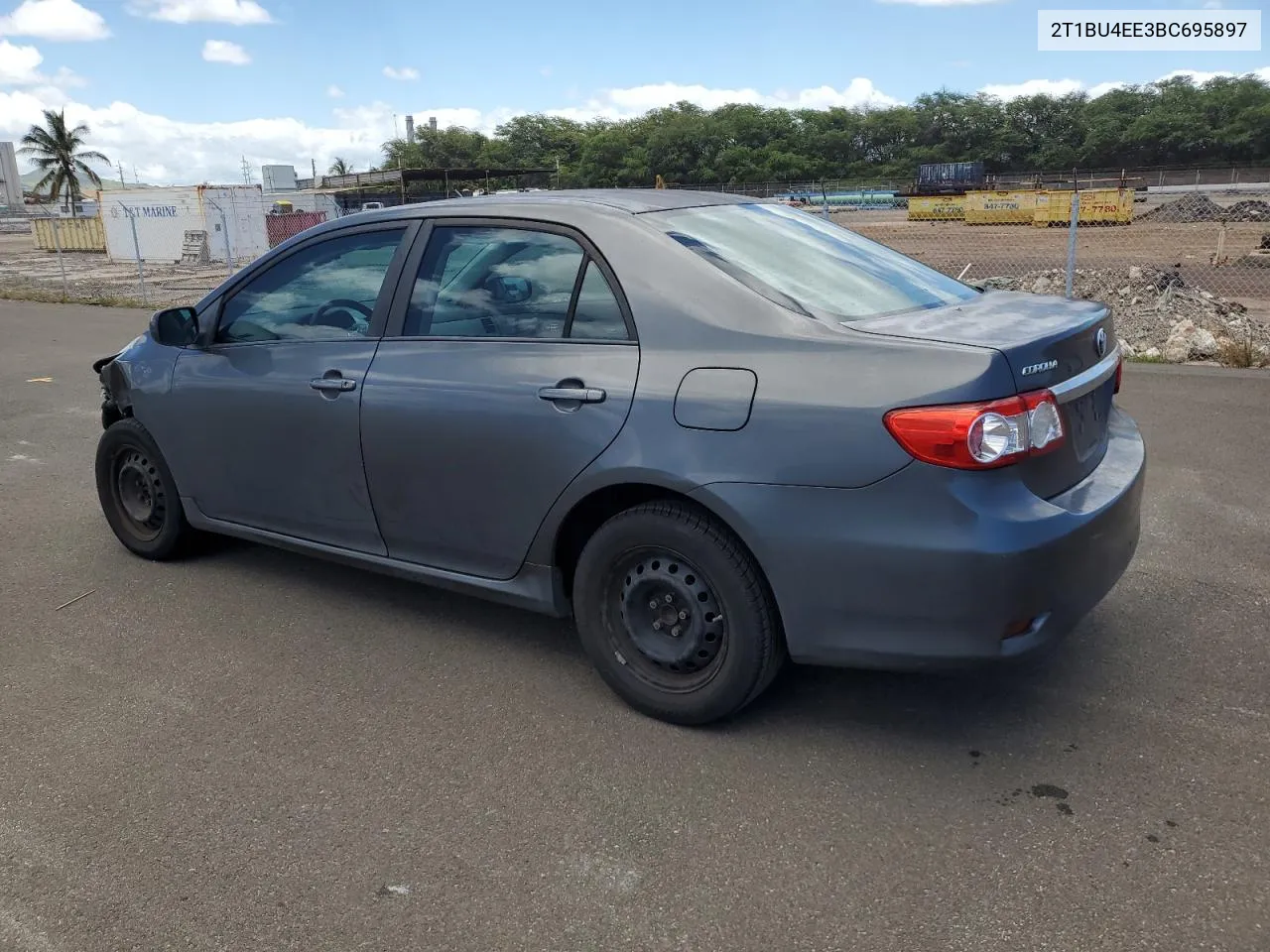 2011 Toyota Corolla Base VIN: 2T1BU4EE3BC695897 Lot: 58775534