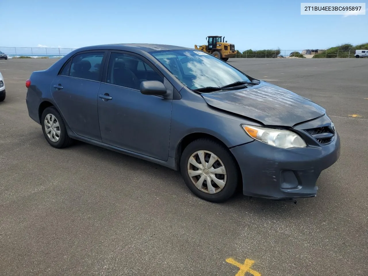 2011 Toyota Corolla Base VIN: 2T1BU4EE3BC695897 Lot: 58775534