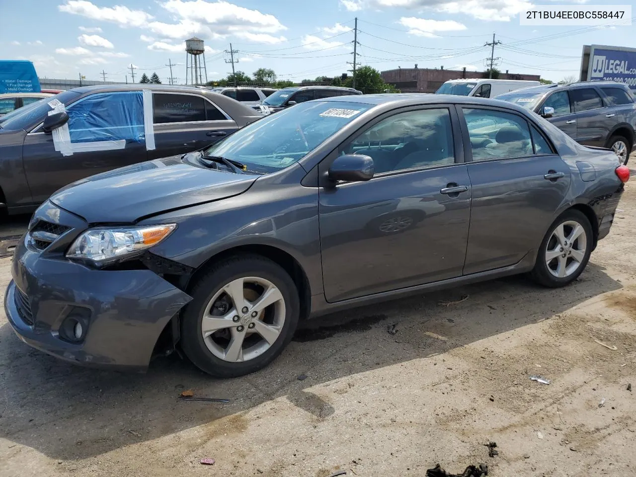 2T1BU4EE0BC558447 2011 Toyota Corolla Base