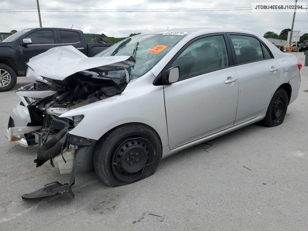 2011 Toyota Corolla Base VIN: JTDBU4EE6BJ102294 Lot: 61575574