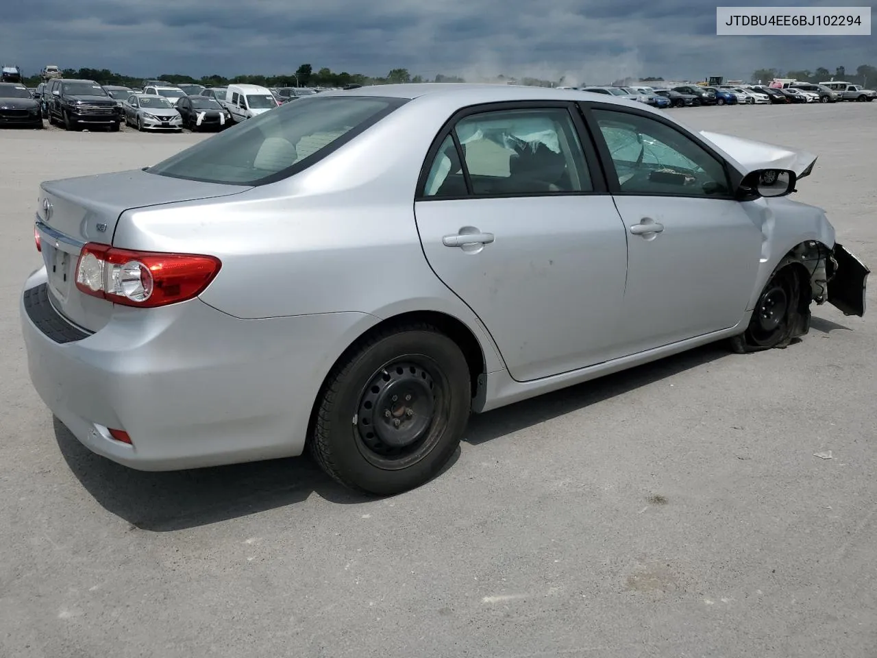 2011 Toyota Corolla Base VIN: JTDBU4EE6BJ102294 Lot: 61575574