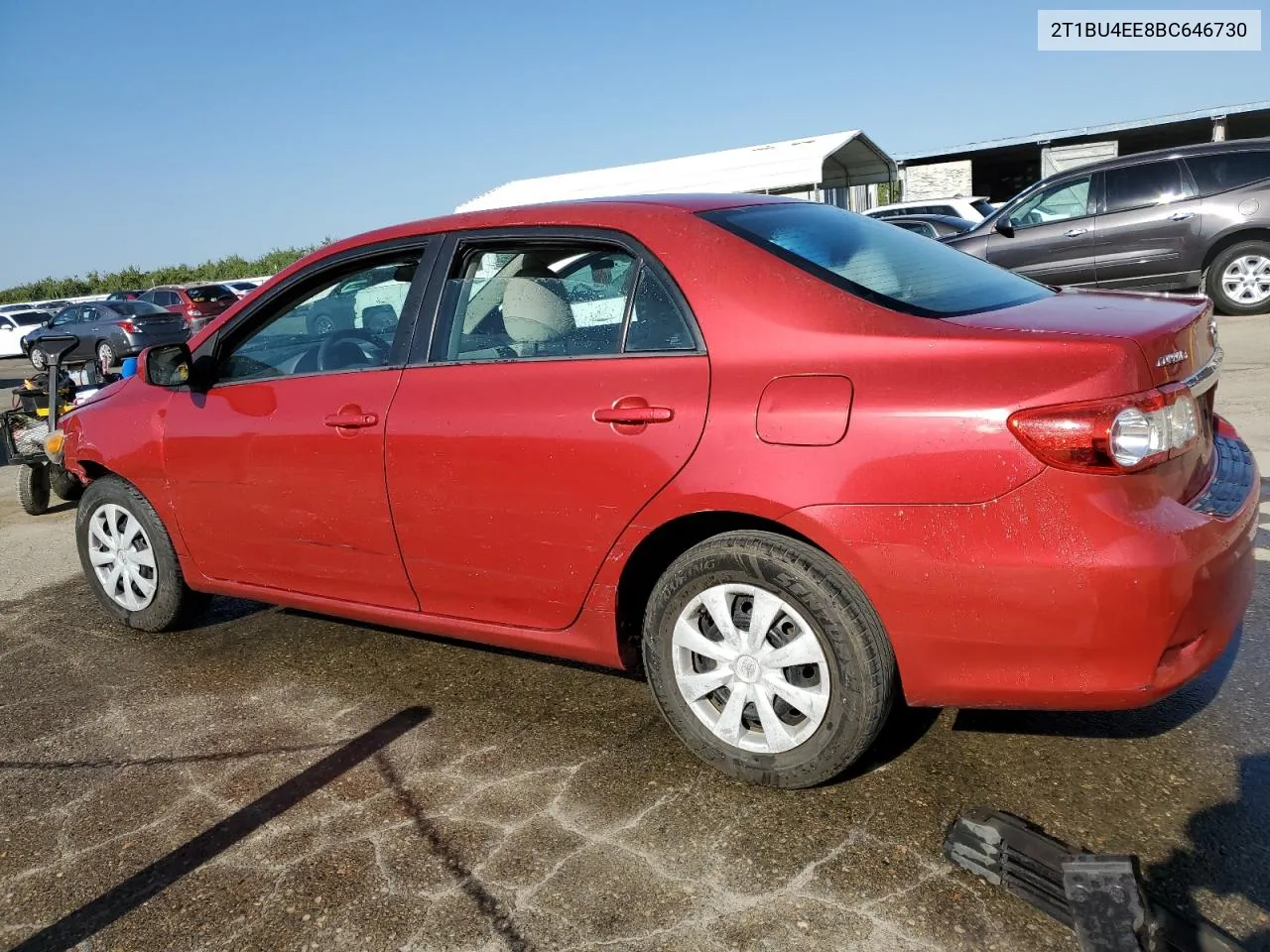 2T1BU4EE8BC646730 2011 Toyota Corolla Base