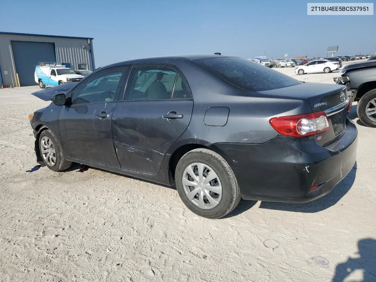 2011 Toyota Corolla Base VIN: 2T1BU4EE5BC537951 Lot: 63069354