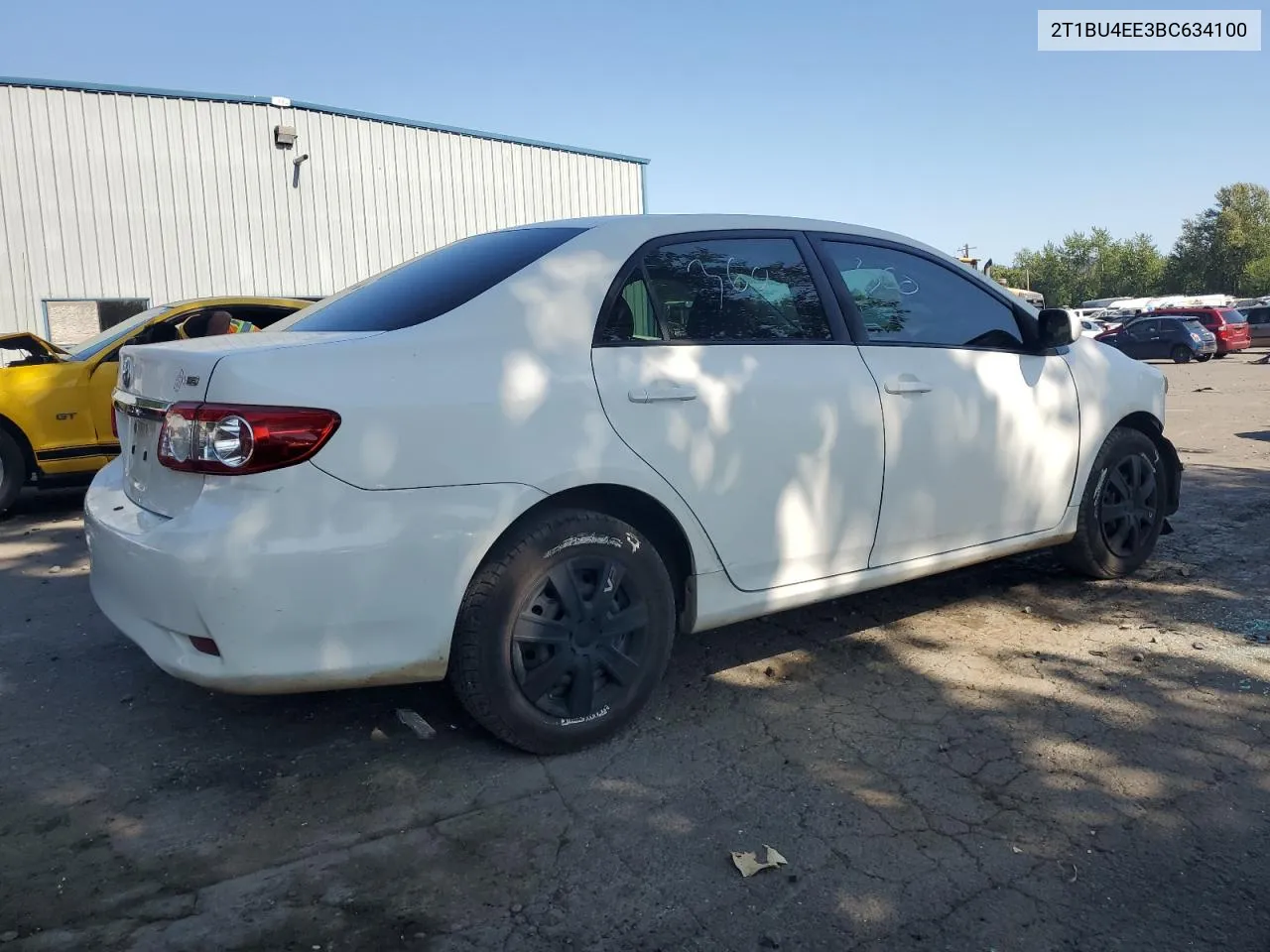 2011 Toyota Corolla Base VIN: 2T1BU4EE3BC634100 Lot: 63145444