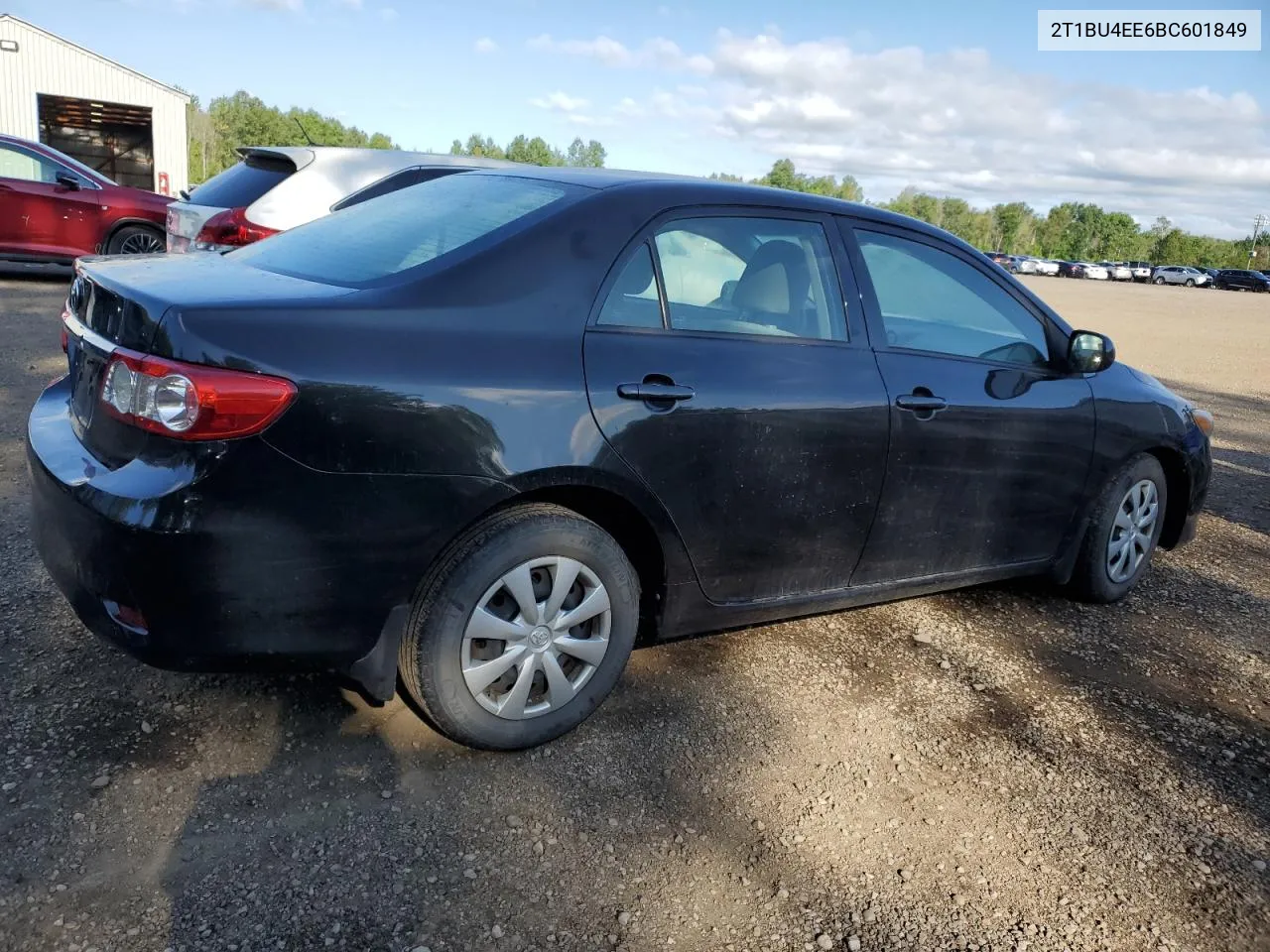 2T1BU4EE6BC601849 2011 Toyota Corolla Base