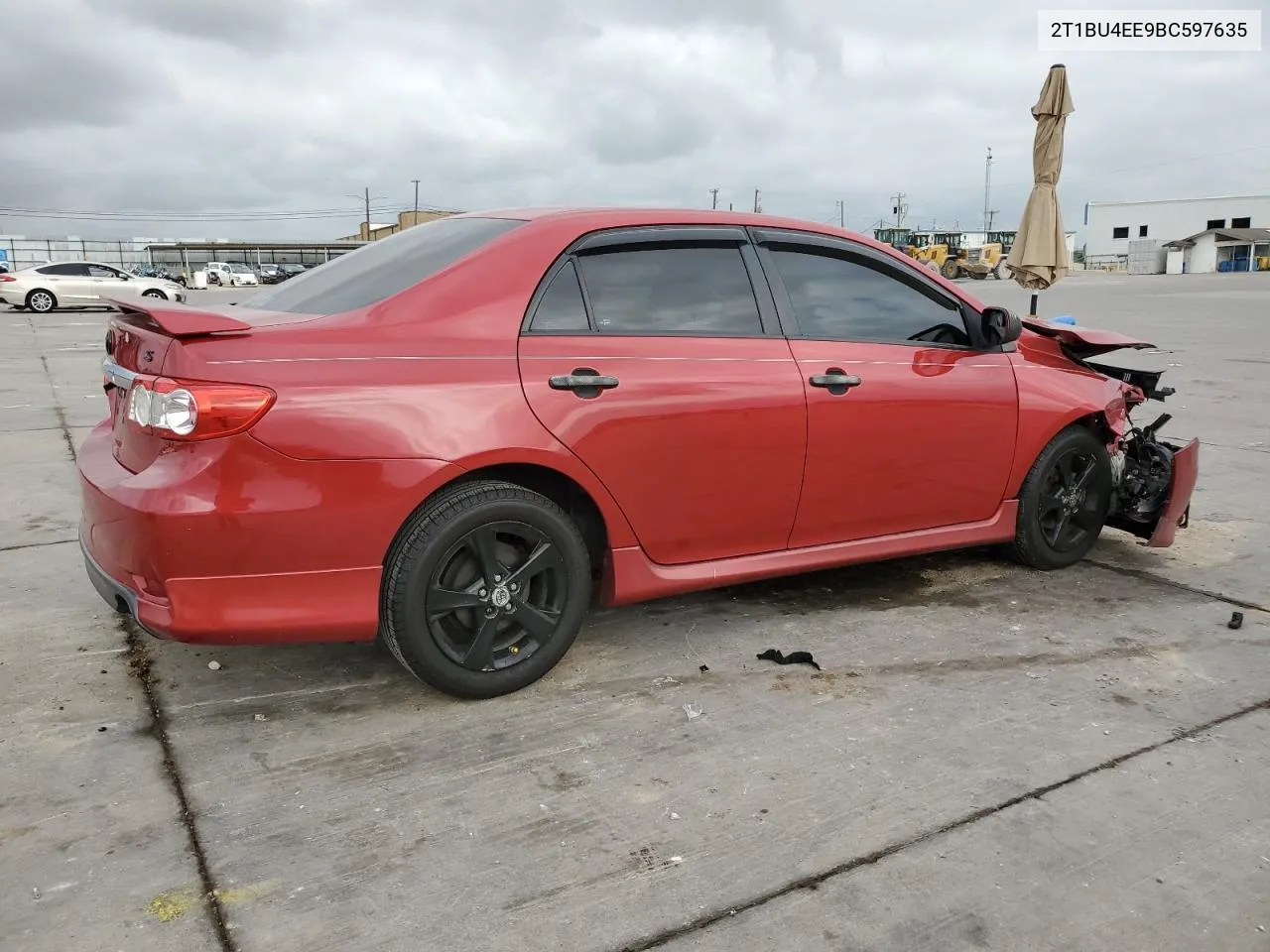 2011 Toyota Corolla Base VIN: 2T1BU4EE9BC597635 Lot: 64373164