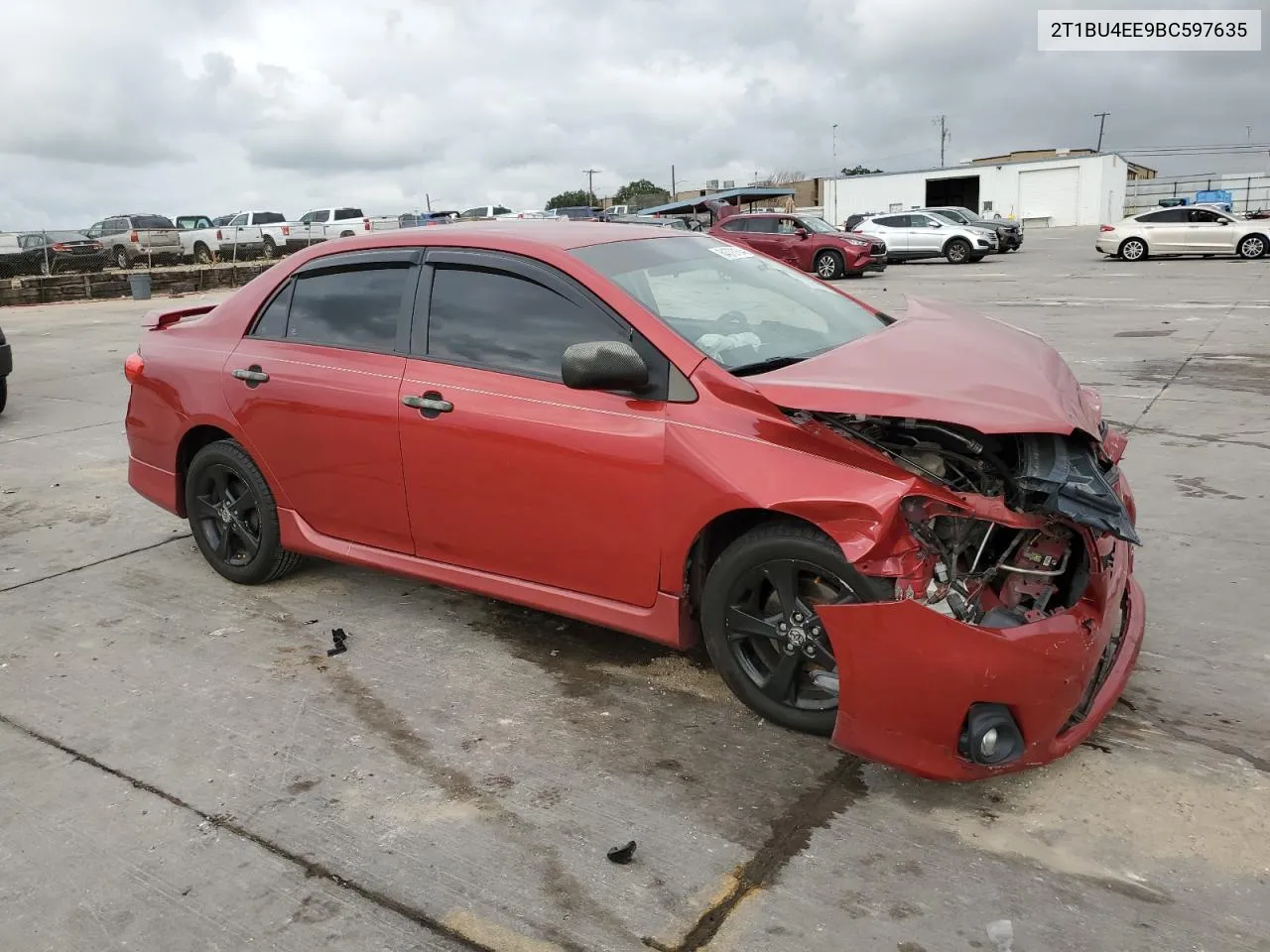 2T1BU4EE9BC597635 2011 Toyota Corolla Base