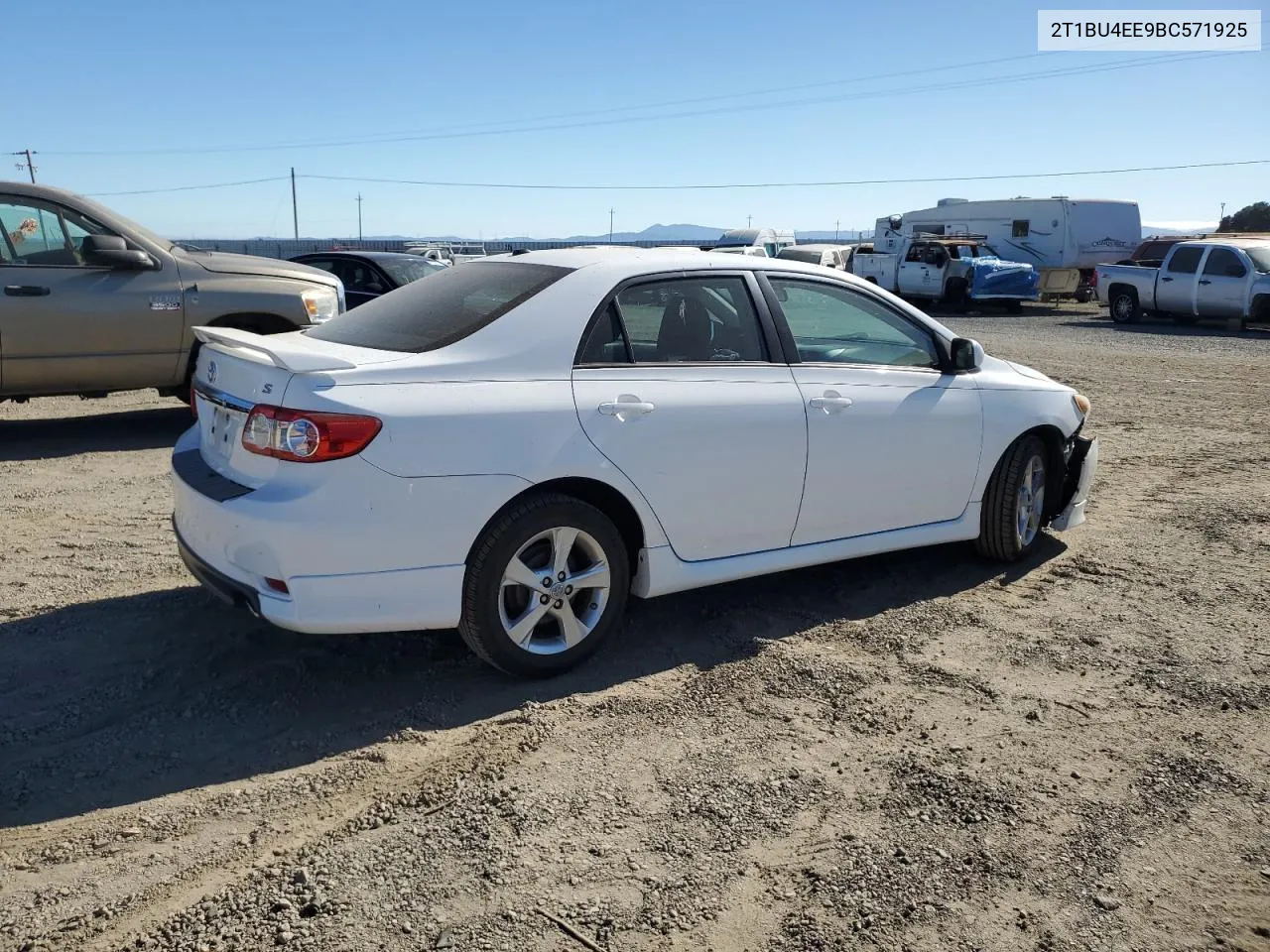 2T1BU4EE9BC571925 2011 Toyota Corolla Base