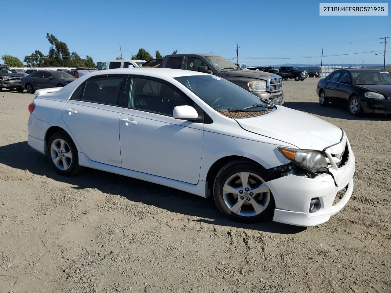 2T1BU4EE9BC571925 2011 Toyota Corolla Base