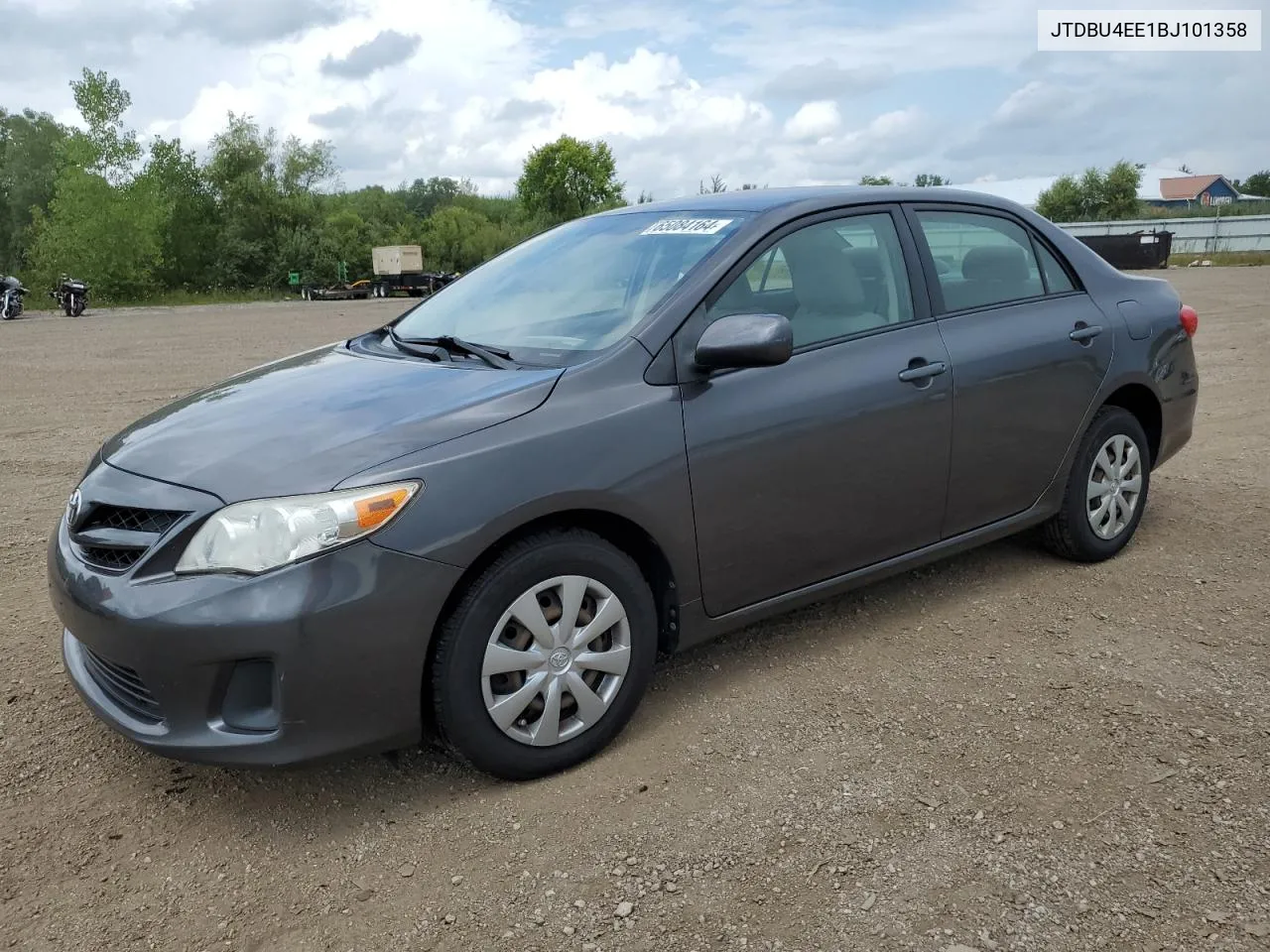 2011 Toyota Corolla Base VIN: JTDBU4EE1BJ101358 Lot: 65084164