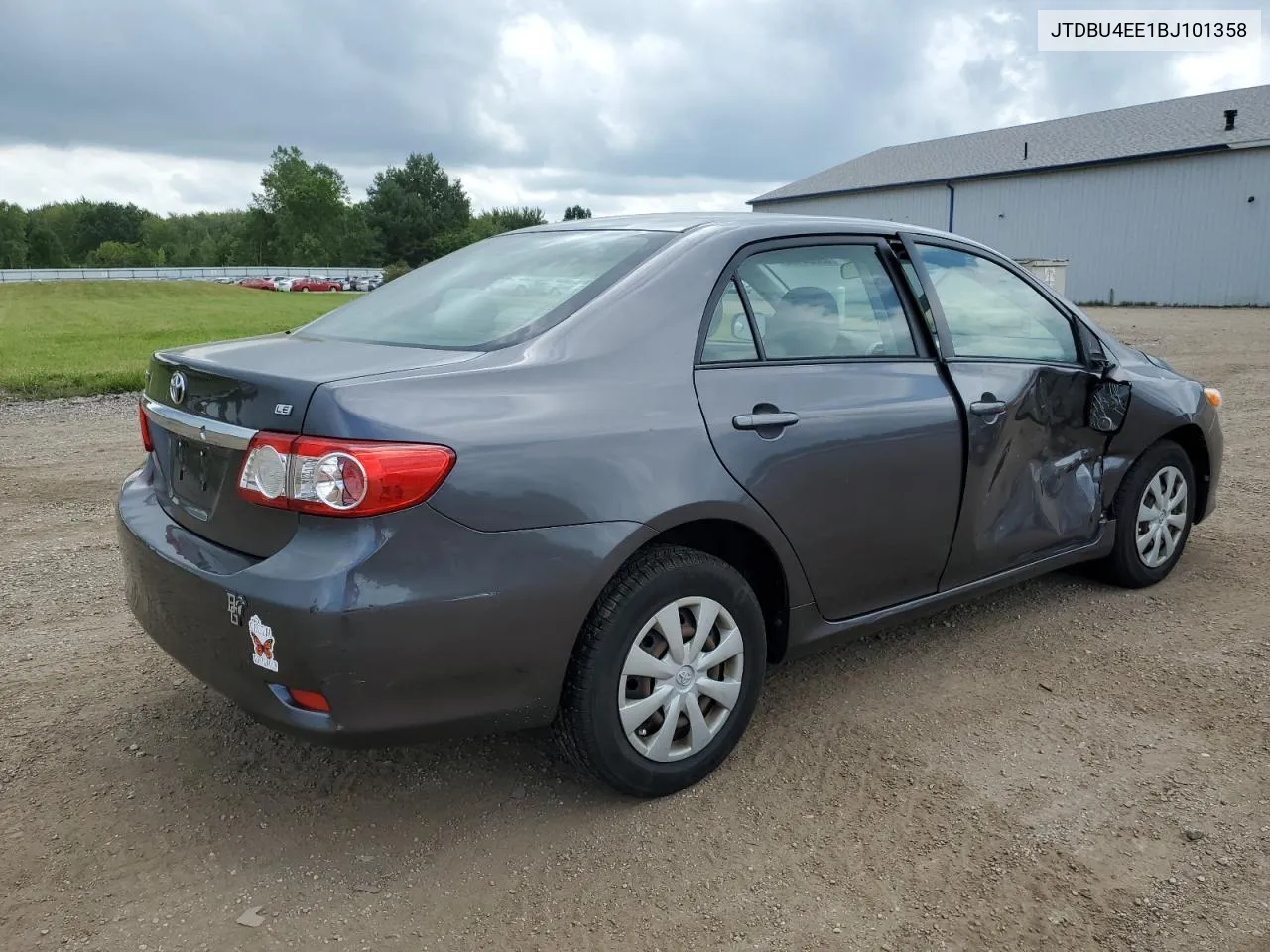 2011 Toyota Corolla Base VIN: JTDBU4EE1BJ101358 Lot: 65084164