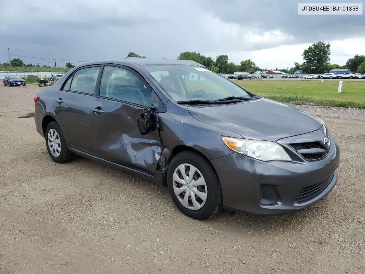 2011 Toyota Corolla Base VIN: JTDBU4EE1BJ101358 Lot: 65084164