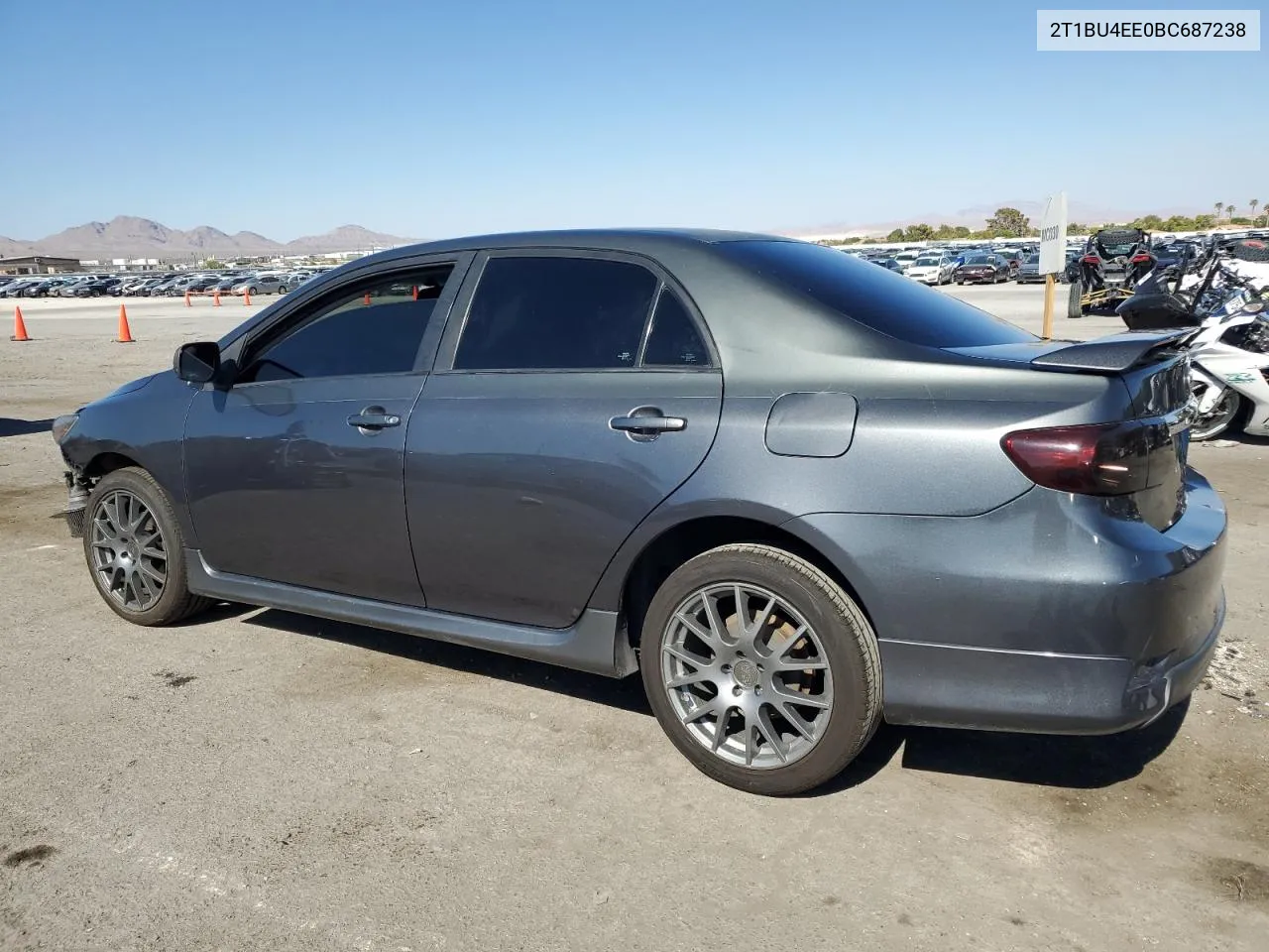 2011 Toyota Corolla Base VIN: 2T1BU4EE0BC687238 Lot: 65258884