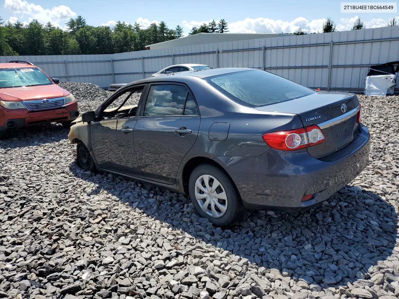 2011 Toyota Corolla Base VIN: 2T1BU4EE1BC664549 Lot: 65527494