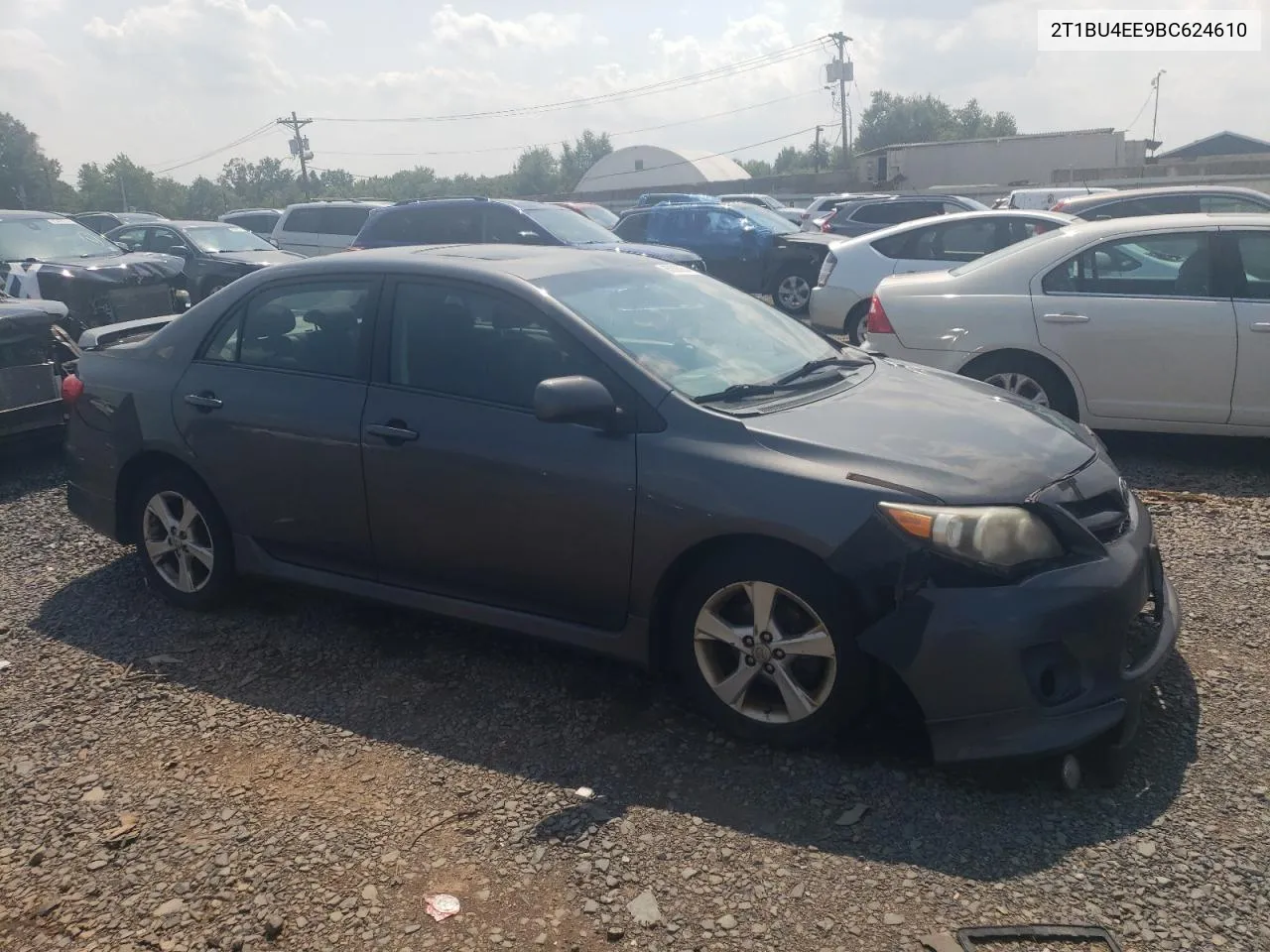 2011 Toyota Corolla Base VIN: 2T1BU4EE9BC624610 Lot: 65593664