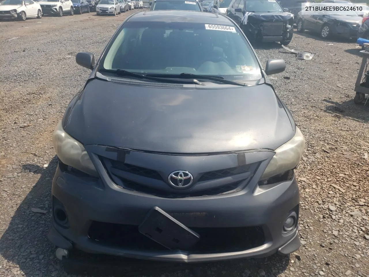 2011 Toyota Corolla Base VIN: 2T1BU4EE9BC624610 Lot: 65593664