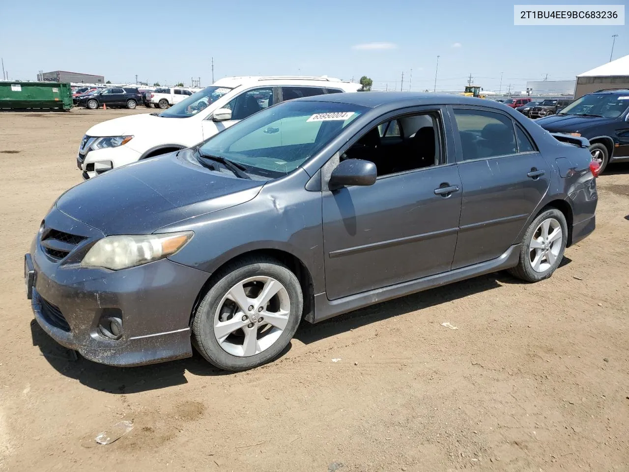 2011 Toyota Corolla Base VIN: 2T1BU4EE9BC683236 Lot: 65950004