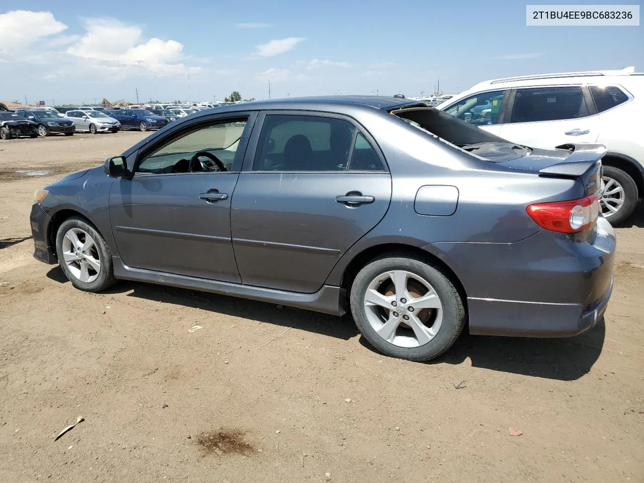 2011 Toyota Corolla Base VIN: 2T1BU4EE9BC683236 Lot: 65950004