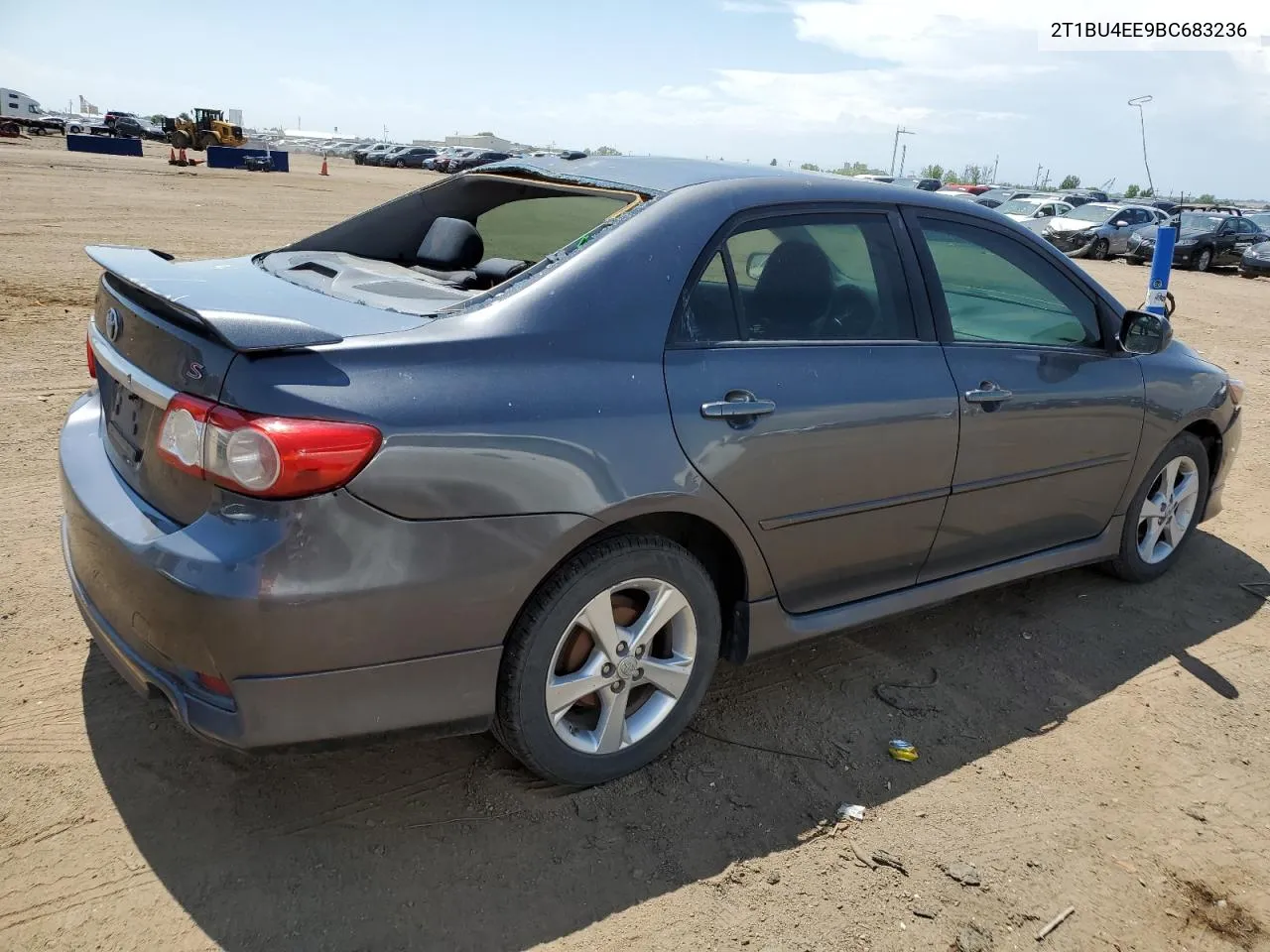 2011 Toyota Corolla Base VIN: 2T1BU4EE9BC683236 Lot: 65950004