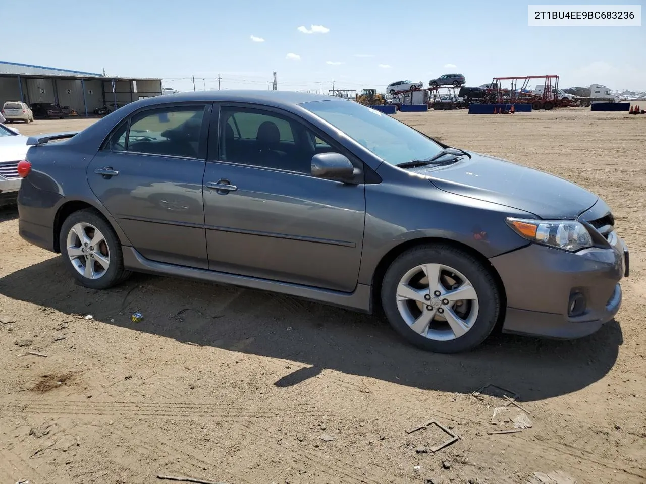 2011 Toyota Corolla Base VIN: 2T1BU4EE9BC683236 Lot: 65950004