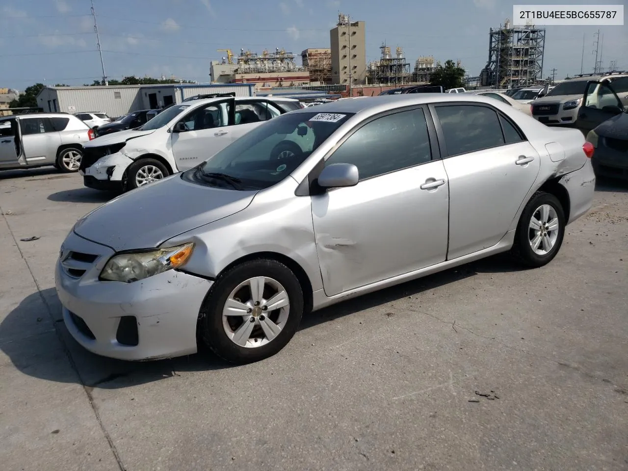 2011 Toyota Corolla Base VIN: 2T1BU4EE5BC655787 Lot: 65971364