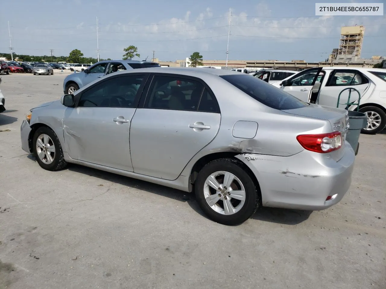 2011 Toyota Corolla Base VIN: 2T1BU4EE5BC655787 Lot: 65971364