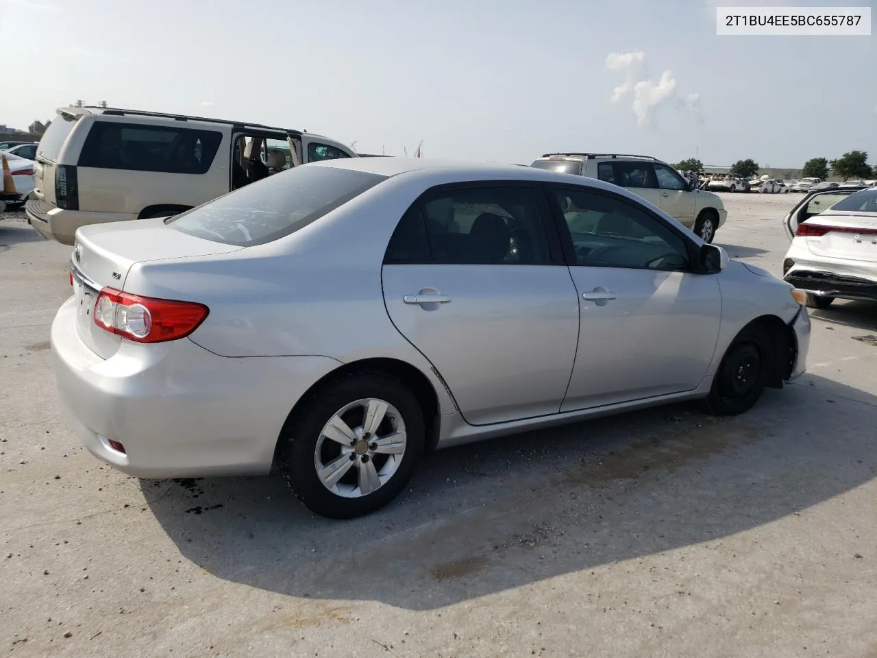 2011 Toyota Corolla Base VIN: 2T1BU4EE5BC655787 Lot: 65971364