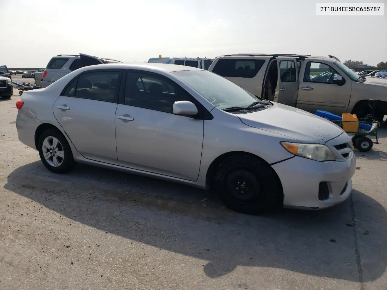 2011 Toyota Corolla Base VIN: 2T1BU4EE5BC655787 Lot: 65971364